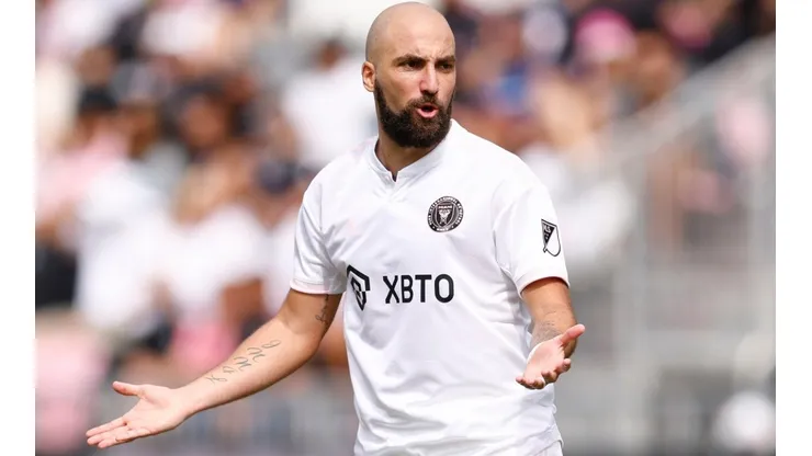 Gonzalo Higuain #9 of Inter Miami CF