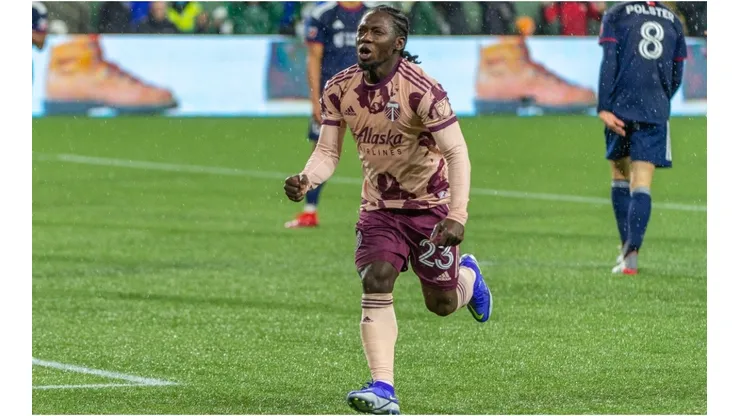 Portland Timbes midfielder Yimmi Chará