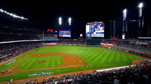 A view of the Truist Park during the 2021 MLB World Series.