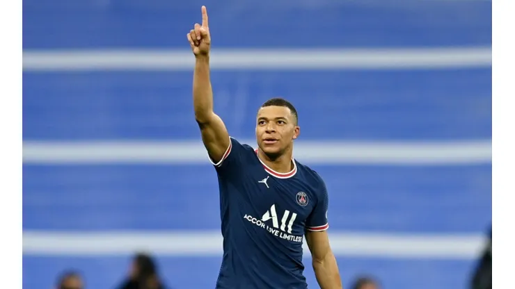 Kylian Mbappe put PSG in front vs Real Madrid in the second leg too.
