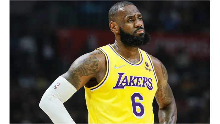 Los Angeles Lakers forward LeBron James