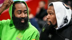 James Harden and Kevin Durant