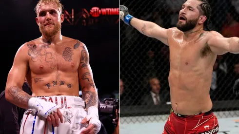 Jake Paul (left) and Jorge Masvidal (right)