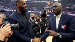 LeBron James and Michael Jordan