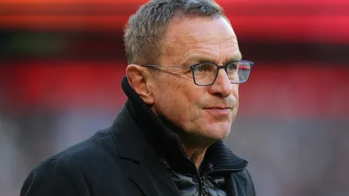 Manchester United boss Ralf Rangnick.
