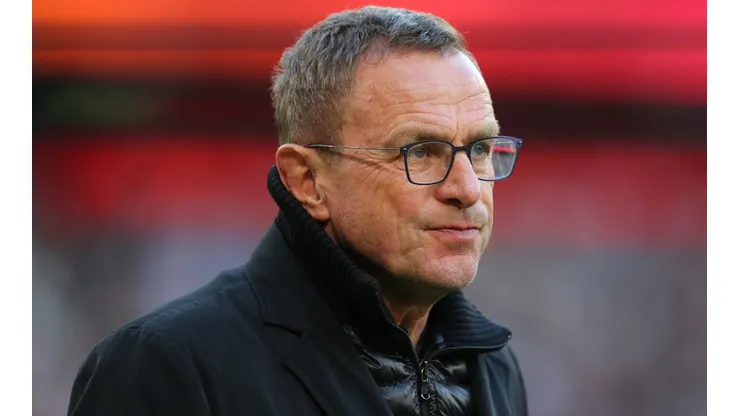 Manchester United boss Ralf Rangnick.