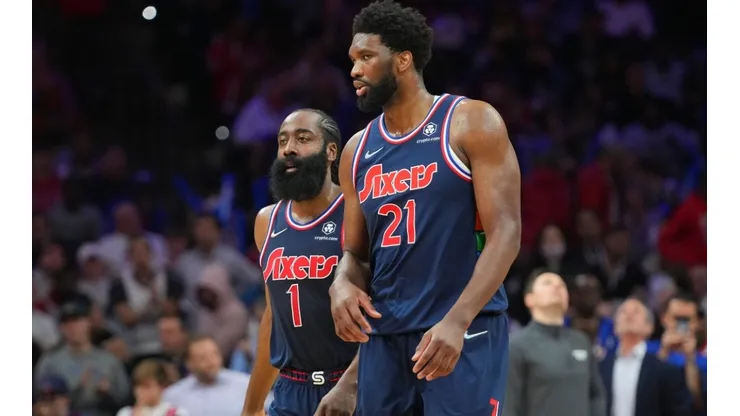 James Harden and Joel Embiid