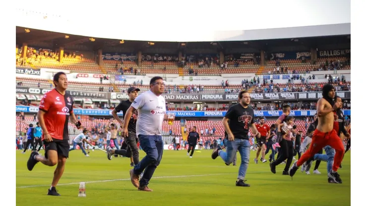 The game between Queretaro and Atlas became a true branch of madness