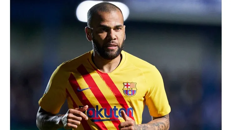 Dani Alves of Barcelona