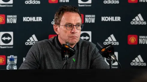 Ralf Rangnick of Manchester United