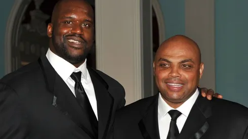 Shaquille O'Neal and Charles Barkley