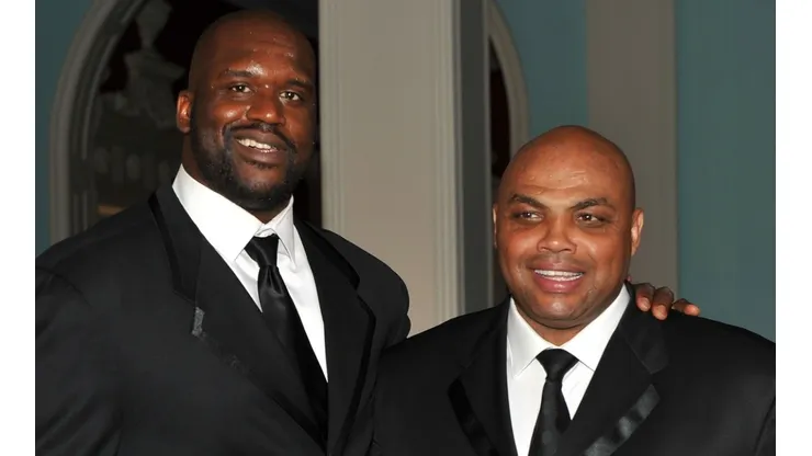 Shaquille O'Neal and Charles Barkley