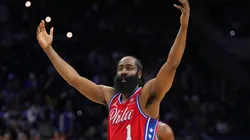 James Harden in his debut in Philadelphia as a Sixer.