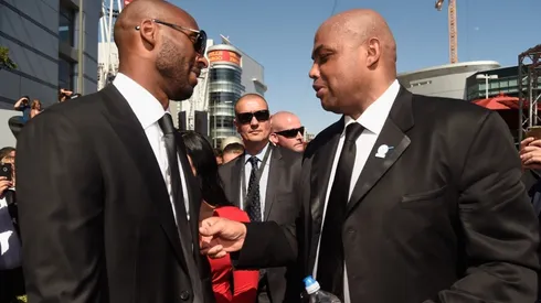 Kobe Bryant and Charles Barkley