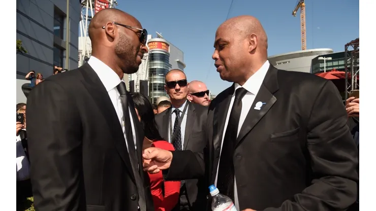 Kobe Bryant and Charles Barkley