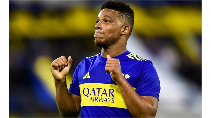 Frank Fabra of Boca Juniors