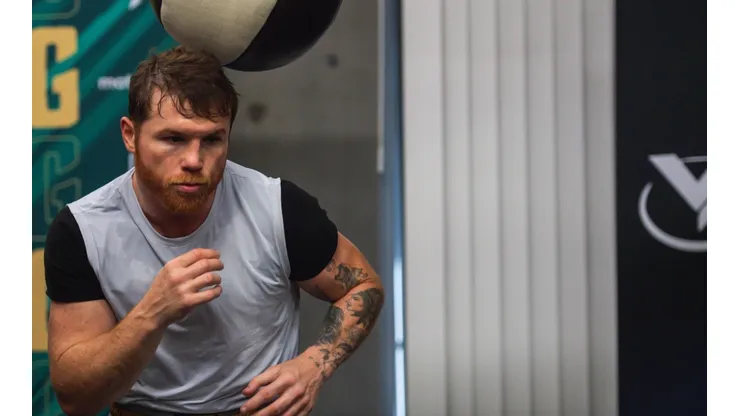 Canelo Alvarez is starting his training camp for his fight against Dmitry Bivol