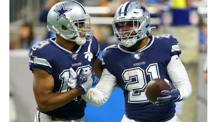 Amari Cooper and Ezekiel Elliott
