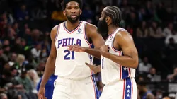 Joel Embiid and James Harden