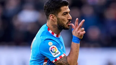 Luis Suarez of Atletico de Madrid