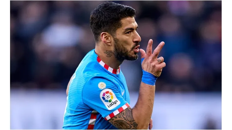 Luis Suarez of Atletico de Madrid