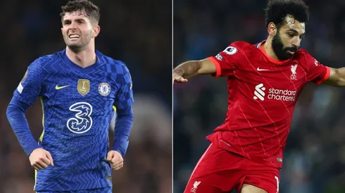 Pulisic of Chelsea and Salah of Liverpool