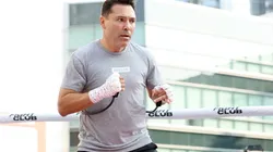 Oscar de la Hoya was pretty sure about his come back to boxing but something changed