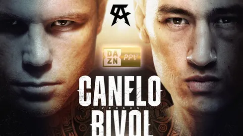 Canelo vs Bivol's official poster