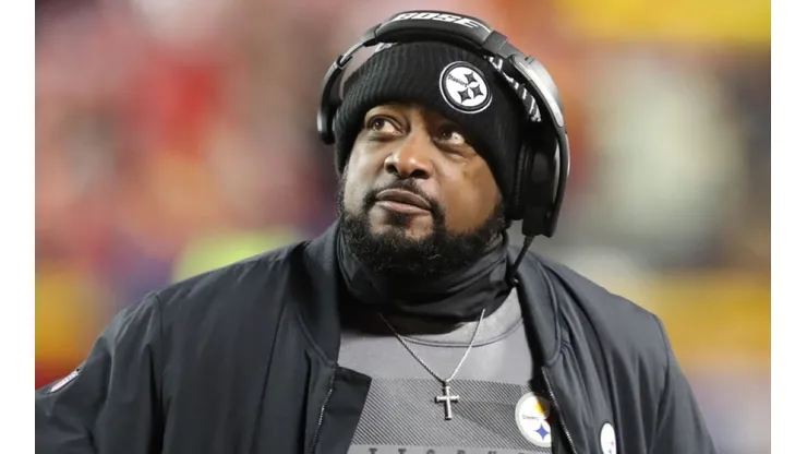 Tomlin during the Wildcard game in 2022 against Chiefs