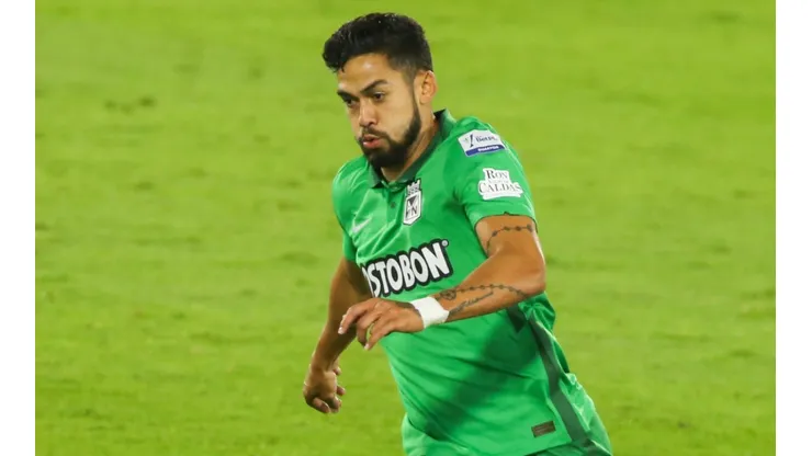 Andres Andrade of Atletico Nacional