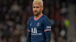 Neymar in action against Real Madrid.