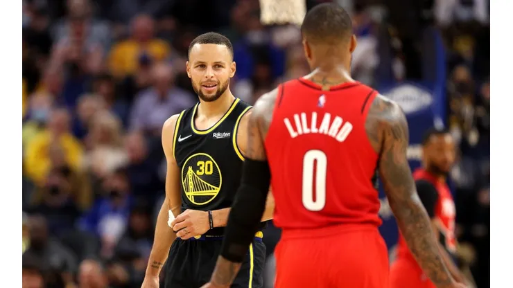 Stephen Curry and Damian Lillard