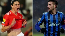 Darwin Nunez of SL Benfica and Dusan Tadic of Ajax