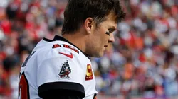 Tom Brady after losing to the Rams in 2022 Playoffs