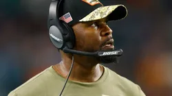 Coach staff Brian Flores of Steelers