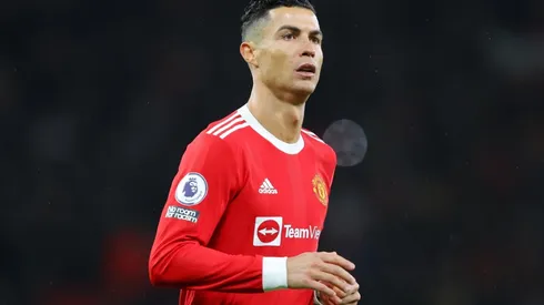 Cristiano Ronaldo in action against Brighton.