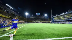 A view of La Bombonera during Boca Juniors' first game in 2022.
