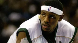 LeBron James in high school