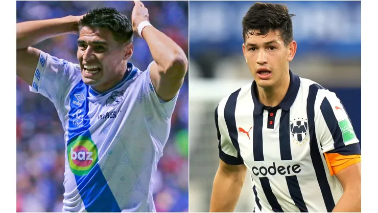 Guillermo Martinez of Puebla and Cesar Montes of Monterrey