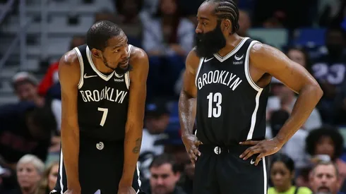 Kevin Durant and James Harden