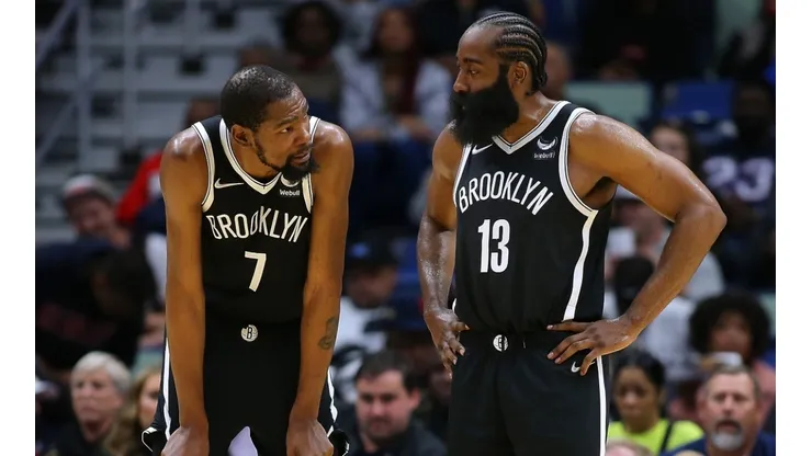 Kevin Durant and James Harden