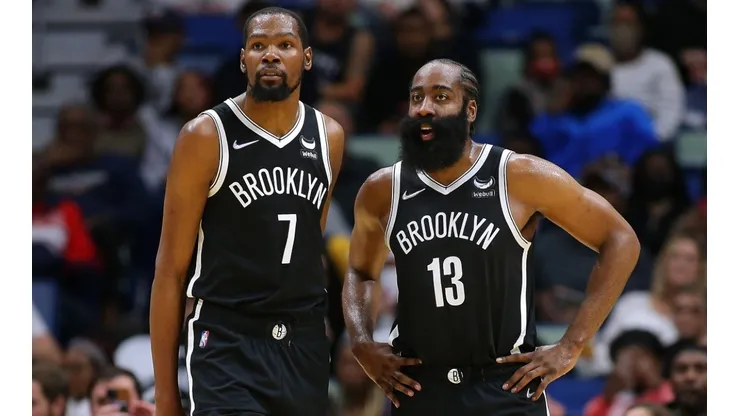 Kevin Durant and James Harden