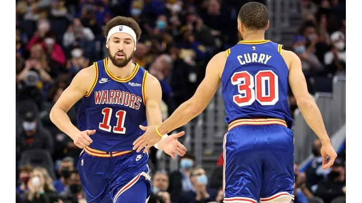 Klay Thompson and Stephen Curry