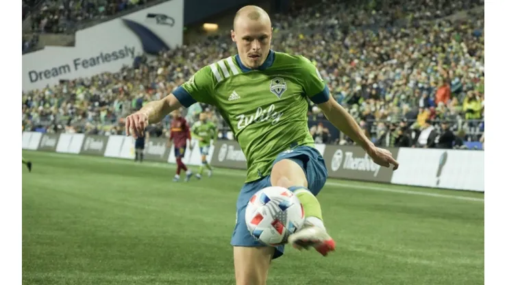 Defender Brad Smith of the Seattle Sounders
