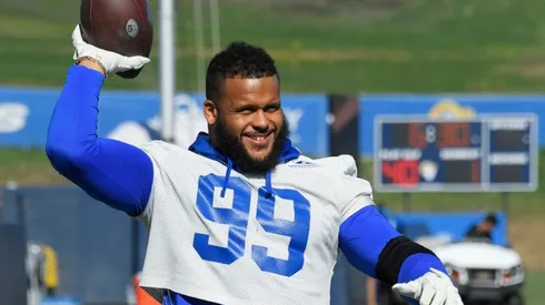 Aaron Donald of the Los Angeles Rams