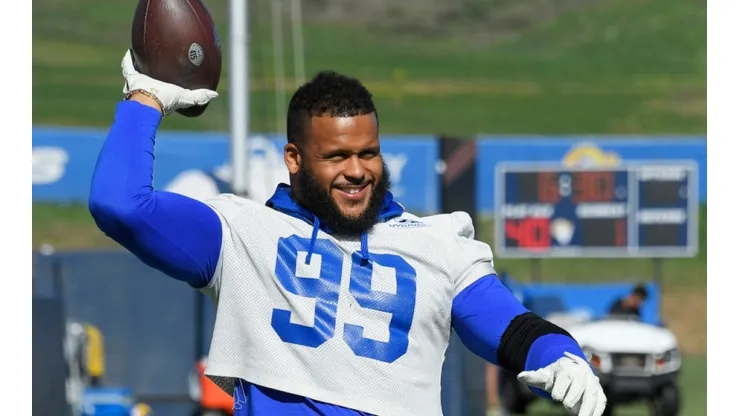 Aaron Donald of the Los Angeles Rams