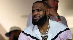 Lebron James at the Super Bowl 2022