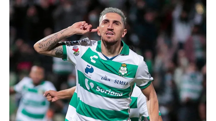 Diego Valdes of Santos Laguna