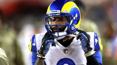 Wide receiver Odell Beckham Jr of the Rams