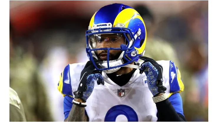 Wide receiver Odell Beckham Jr of the Rams